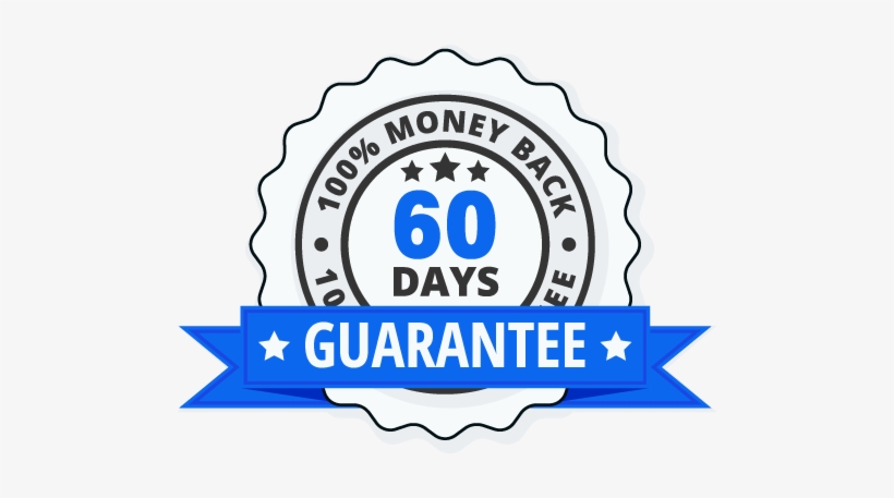 60 Day Money Back Guarantee, transparent png download