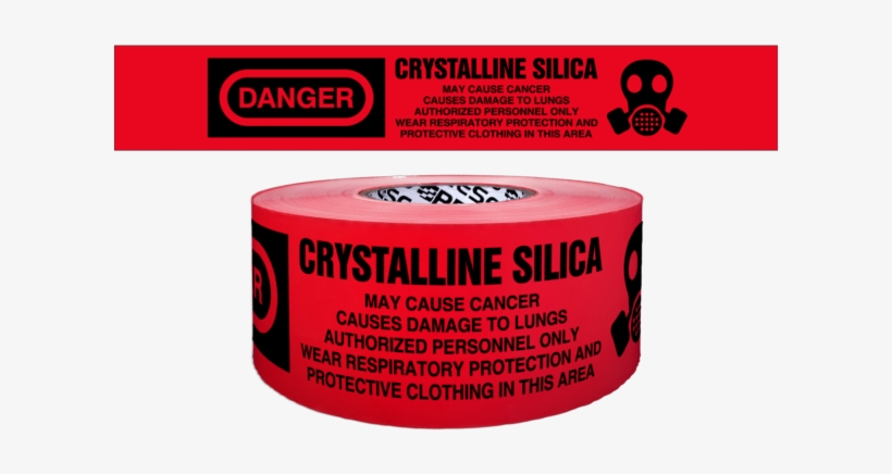 4323 Bt Mockup Final Rbk - Silica Danger Tape, transparent png download