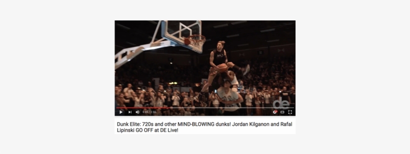 K1x Warriors Go Off At Dunk Elite Live In Sweden - Slam Dunk, transparent png download