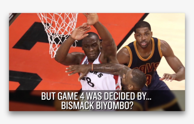 Three Awesome Things About Bismack Biyombo - Lebron James, transparent png download