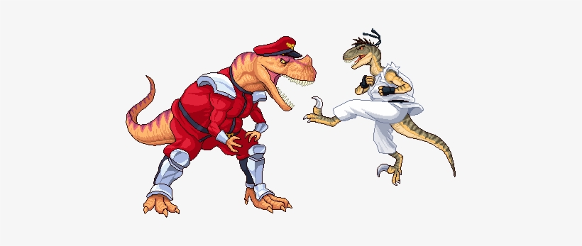 Media Httpfc03deviant Ejddx - Street Fighter Dinosaurs, transparent png download