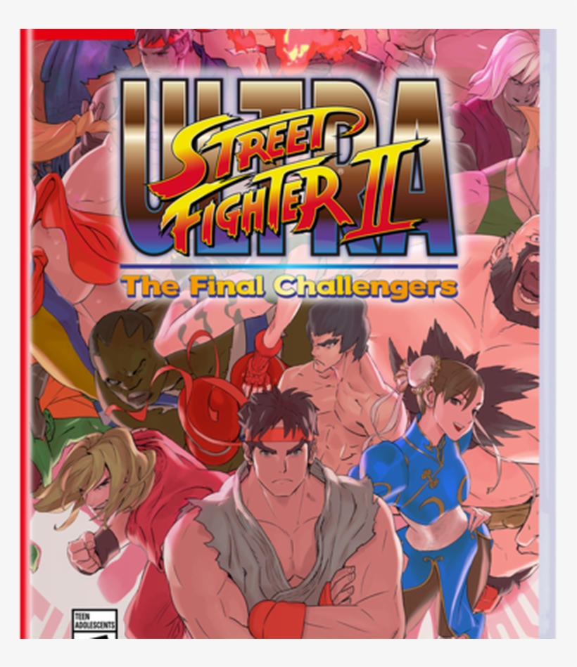 'ultra Street Fighter Ii - Nintendo Switch Street Fighter, transparent png download