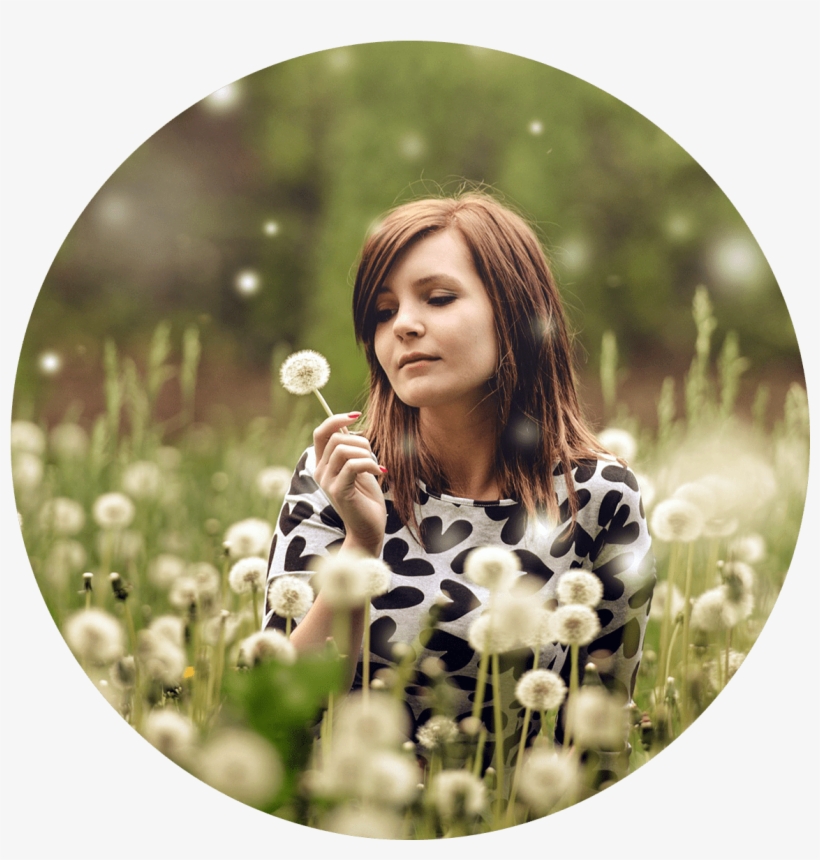 A Brunette Woman With A Pretty Face - Girl, transparent png download