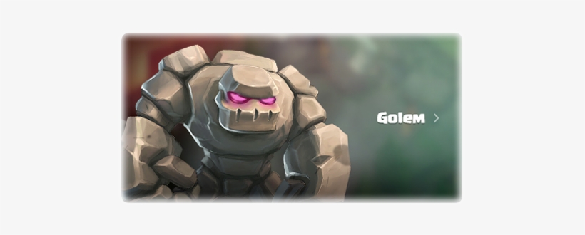 Visit - Golem Clash Royale, transparent png download