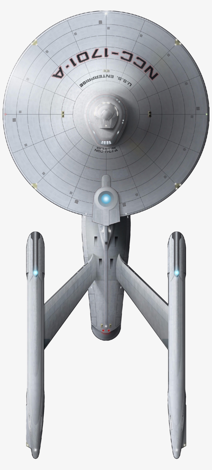 Uss Enterprise - Enterprise 1701-a Saucer Cube Ottoman, transparent png download