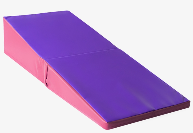 Pink/purple Gymnastics Incline Mat - Gymnastics, transparent png download