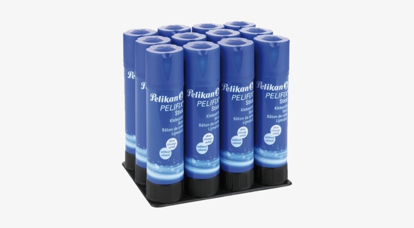 Tray With 12x40g Glue Sticks - Pegamento Barra Pelifix 20 G, transparent png download