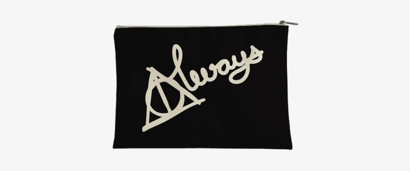 After All This Time Always - Hallows Always (white On Black) Tote Bag: Funny Tote, transparent png download