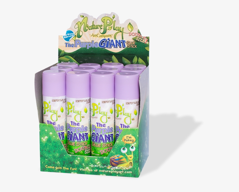 The Purple Giant Glue Stick - Grape, transparent png download