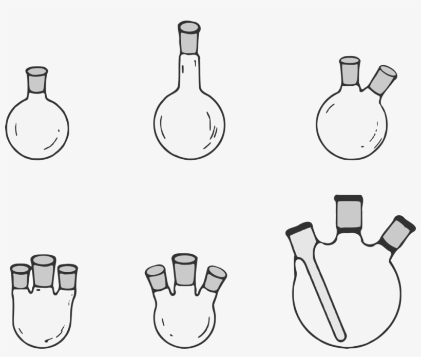 Round-bottom Flask Laboratory Flasks Chemistry Laboratory - Round Bottom Flask, transparent png download