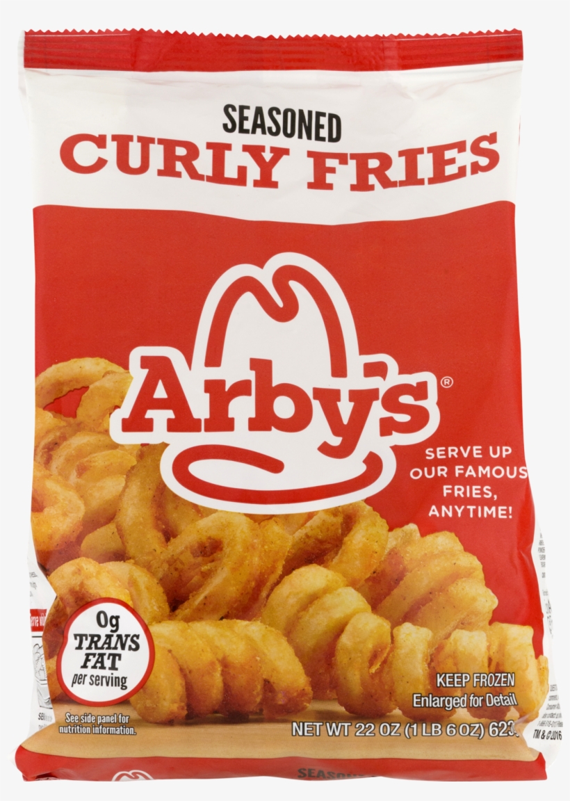 Arby's Seasoned Curly Fries, transparent png download
