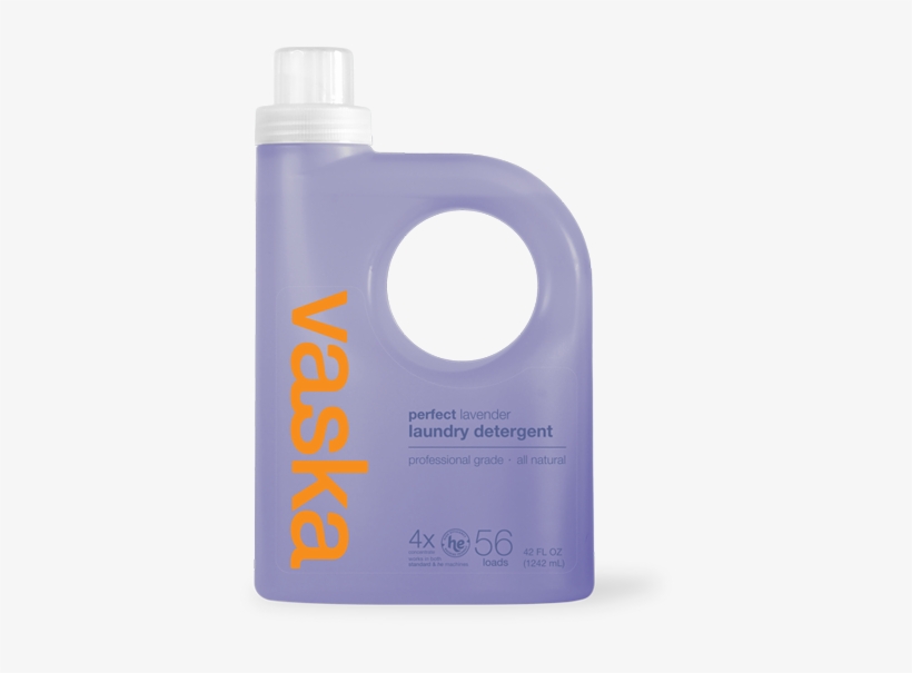 Vaska Lavender Detergent - Bottle, transparent png download