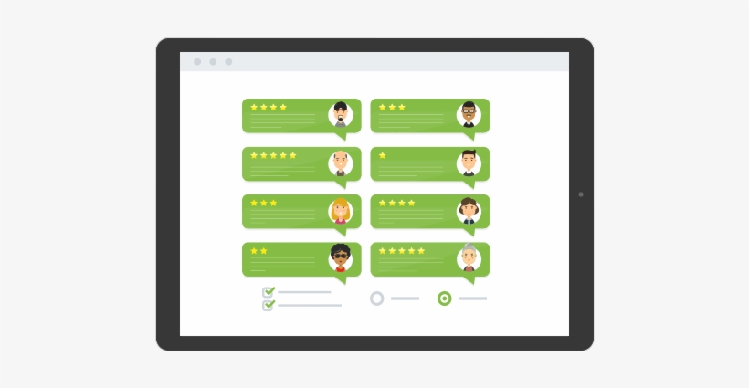 Img Getting Customer Reviews - Illustration, transparent png download