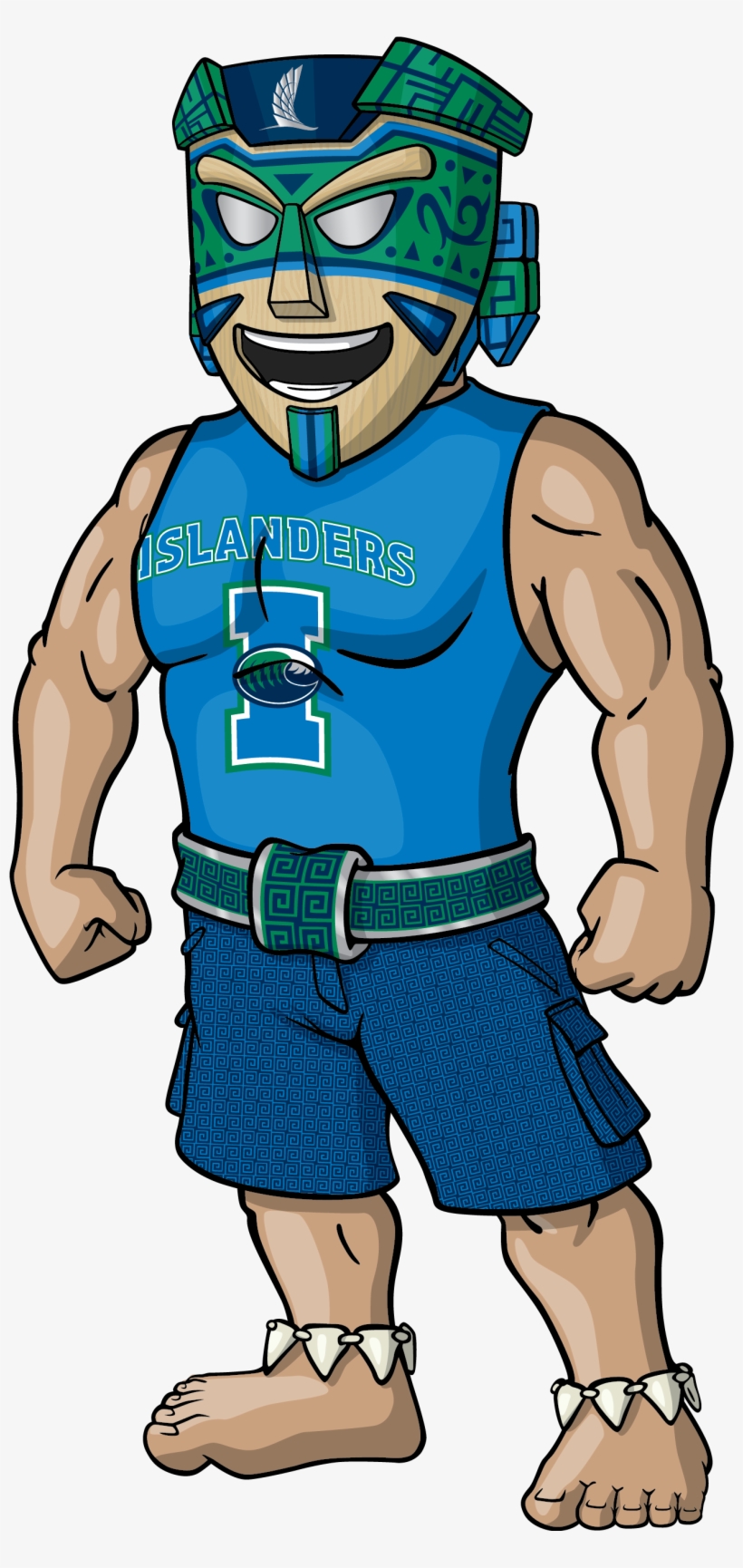 Texas Clipart Plain - Corpus Christi Islanders Mascot, transparent png download