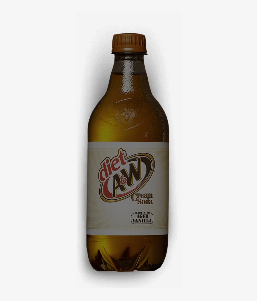 Soda Diet A&w Cream - A&w Root Beer, transparent png download