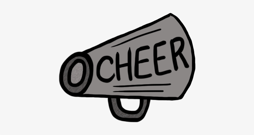 Cheerleading Megaphone Clipart - Transparent Background Cheer Clip Art, transparent png download