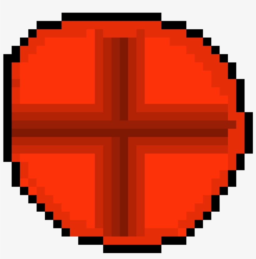 Doctor Symbol - Deadpool Logo Pixel Art, transparent png download