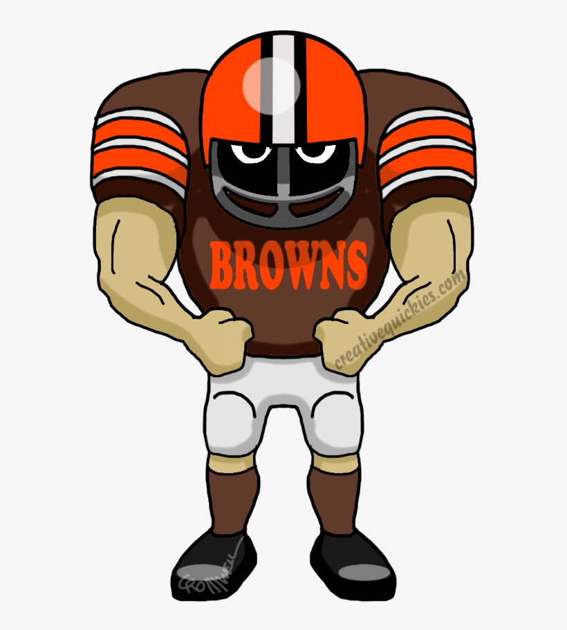 Cleveland Ohio Browns - Green Bay Packers Cartoon, transparent png download