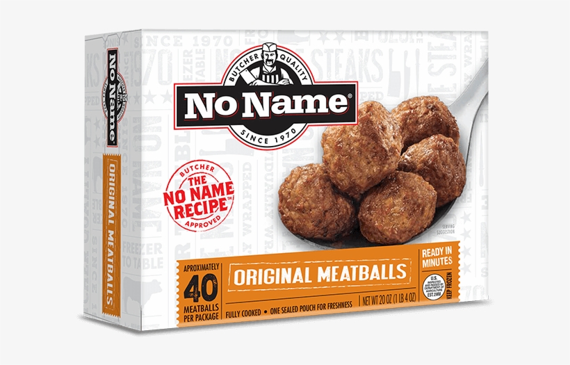 No Name® Original Meatballs - No Name Meatballs, Wild Rice - 20 Oz, transparent png download