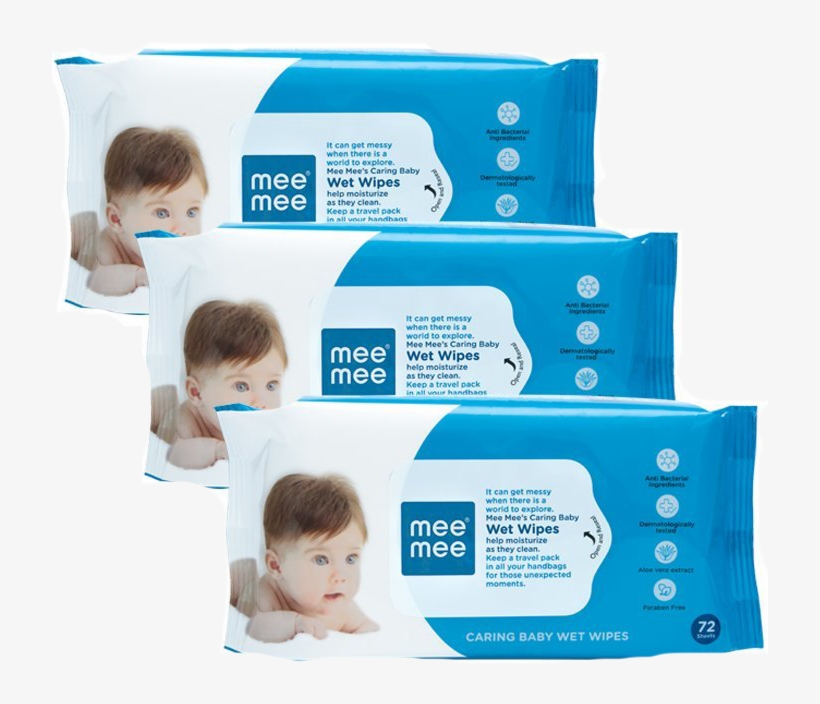 Mee Mee Baby Wet Wipes - Mee Mee Baby Wipes, transparent png download