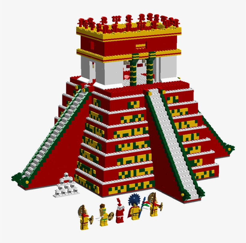 Aztec Pyramid Kukulkan - El Castillo, Chichen Itza, transparent png download
