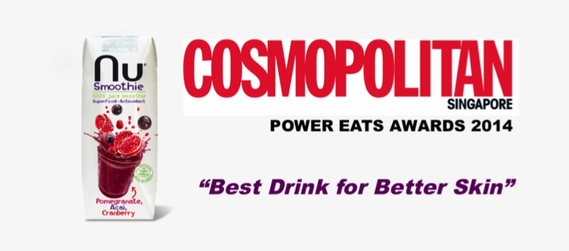 01 Apr Nu Smoothie Awarded “best Drink For Better Skin” - Snapchat Cosmo After Dark, transparent png download