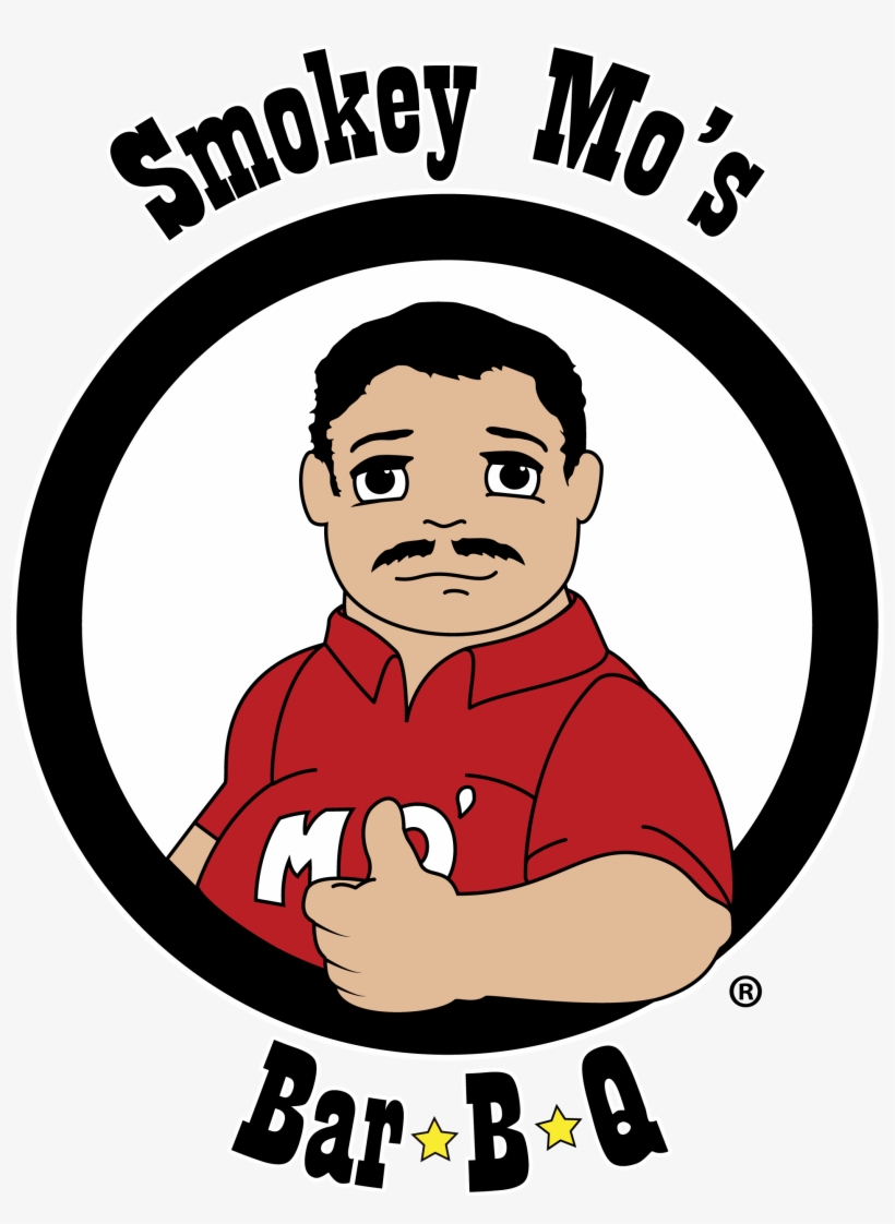 The Smokey Mo - Smokey Mo's Bbq Logo, transparent png download