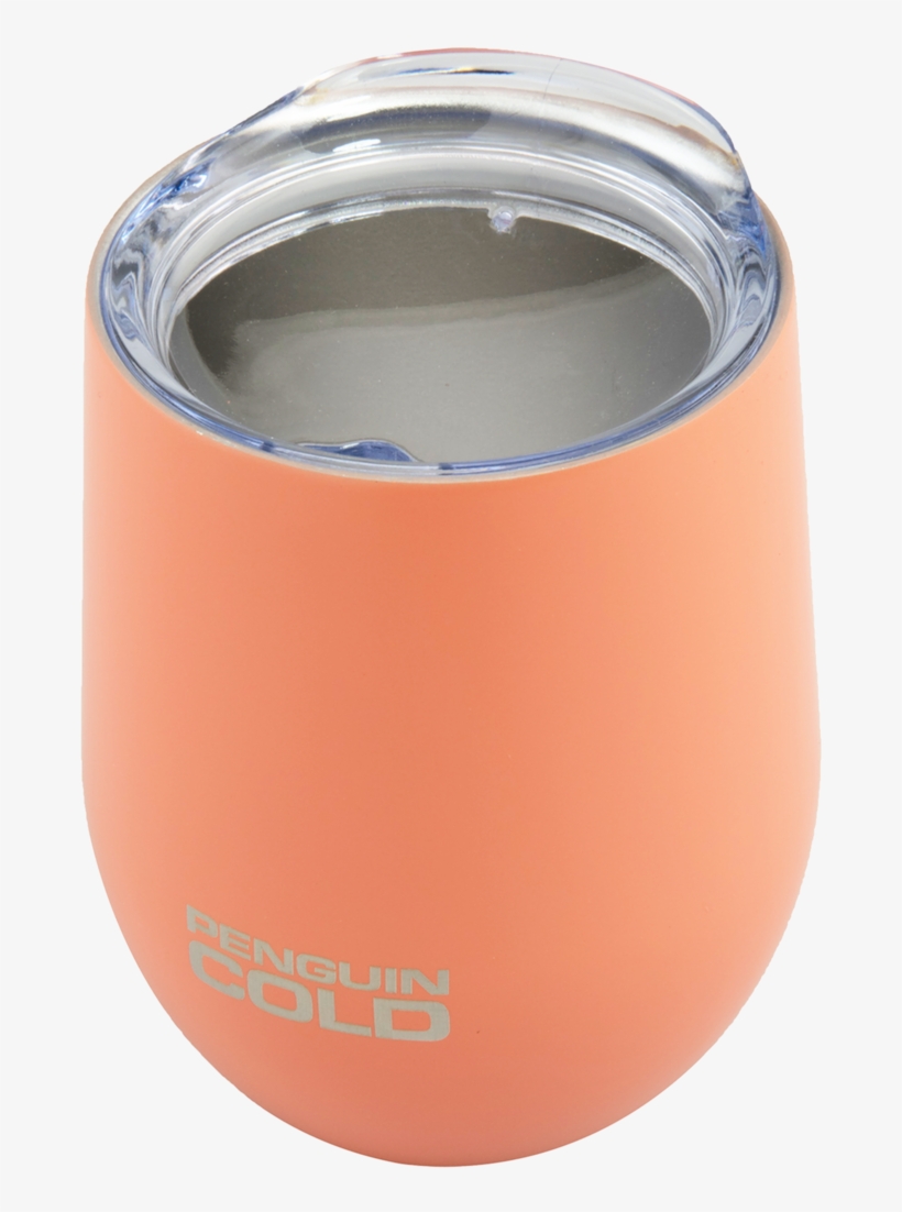 Coral 12oz Penguin Cold Insulated Stainless Steel Tumblers,, transparent png download