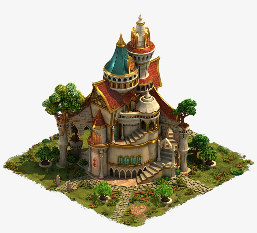 01 Town Hall Elves 08 Cropped - Town Hall Elvenar, transparent png download
