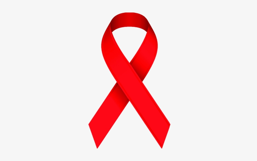 As - Red Cancer Ribbon Png, transparent png download