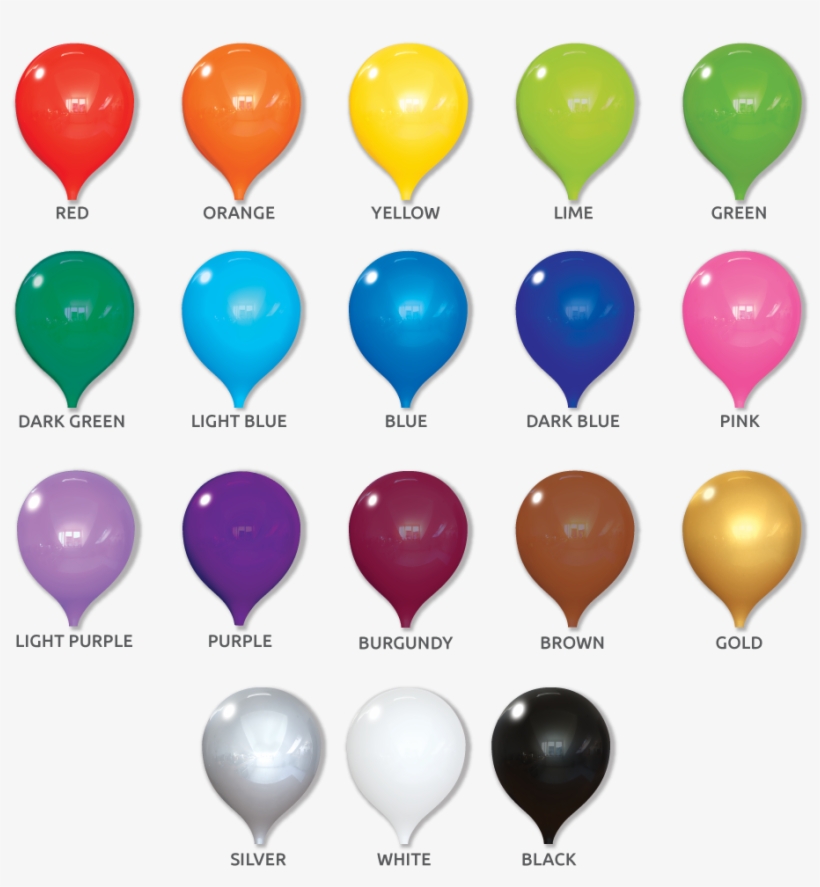 Permashine® 12" Replacement Balloons Psrpbnmc999 - Permashine Balloons, transparent png download