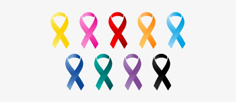 Treatment,cancer Ribbon,cancer,medicine, - Cancer Awareness Ribbons Png, transparent png download