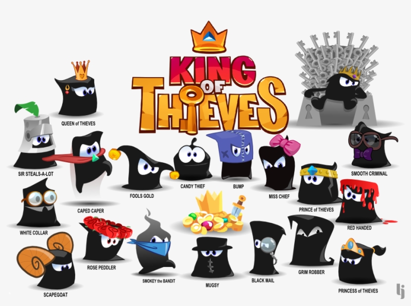 2egjmeq - King Of Thieves Thief, transparent png download