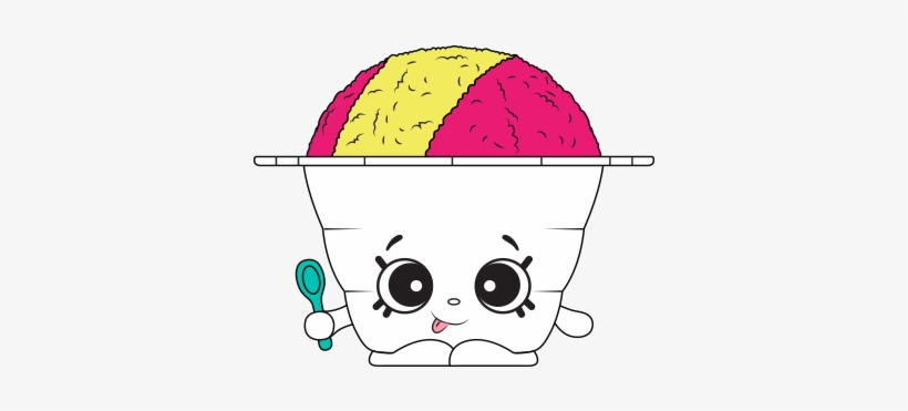 Frosty Shaved Ice Ct Art - Shopkins Frosty Shaved Ice, transparent png download
