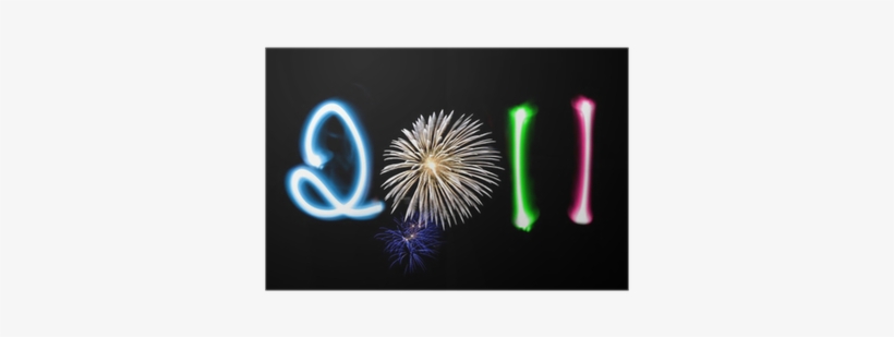 2011, Light Painting Et Feu D'artifice Poster • Pixers® - Right From The Heart [book], transparent png download