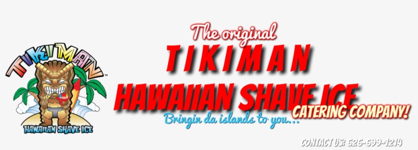 Tikiman Hawaiian Shave Ice - Shave Ice, transparent png download