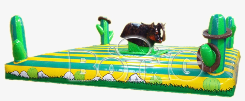 Mechanical Rodeo Bull Game - Inflatable, transparent png download