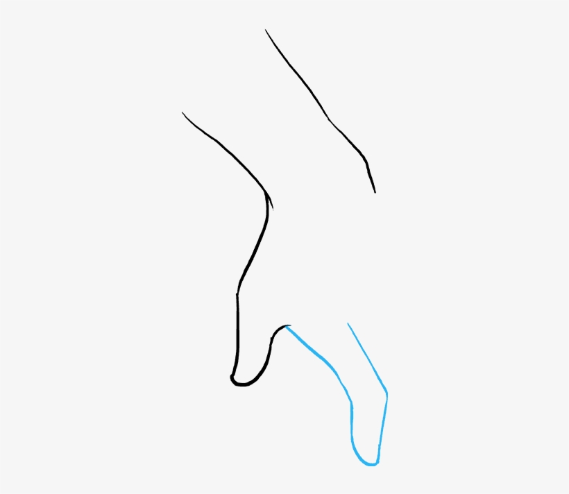 How To Draw Holding Hands - Sketch, transparent png download