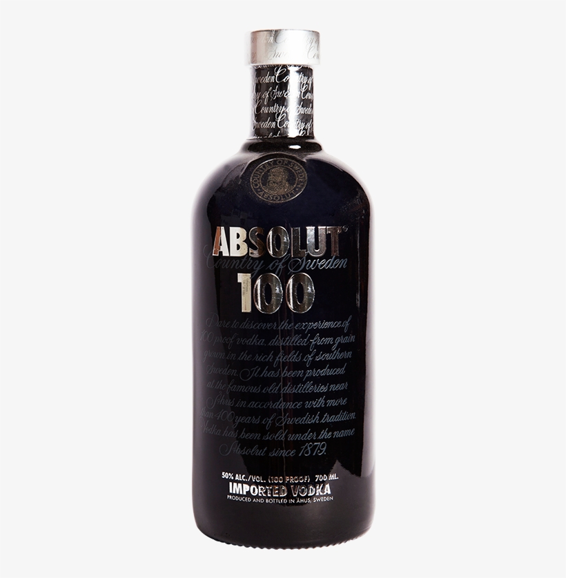 Absolut-100 - 100 Alkohol, transparent png download