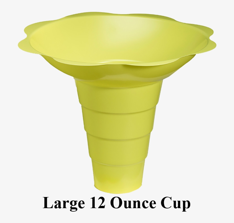 Flower Cups In Assorted Colors - Flowerpot, transparent png download