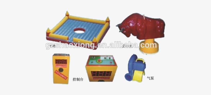 Details Of Inflatable Mechanical Bull Rodeo - Soccer-specific Stadium, transparent png download