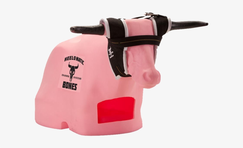 Pink Bull Roping - Heel O Matic Bones, transparent png download
