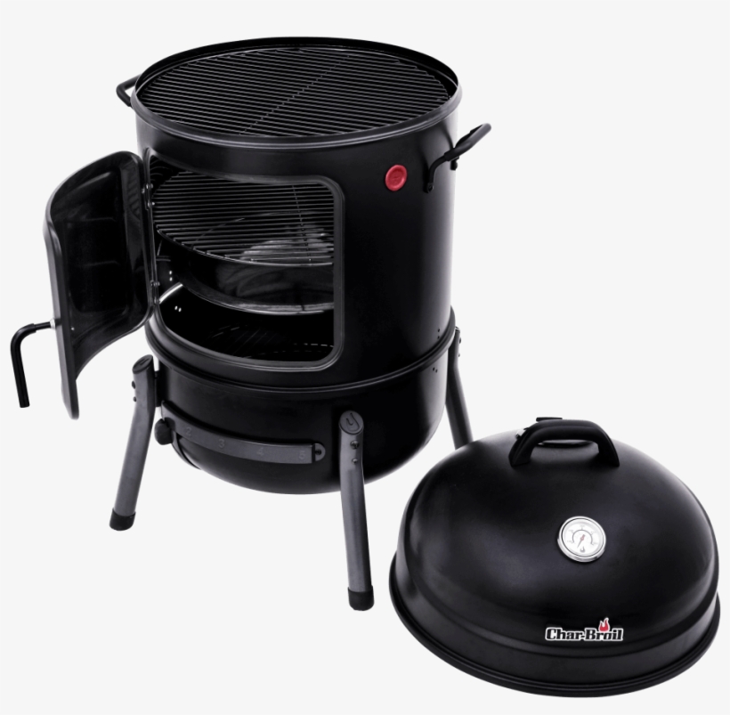 Click Image To Zoom - Char Broil Bullet Charcoal Smoker 20, transparent png download