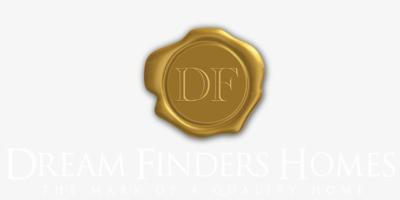 Dream Finders Homes In Black With Seal And Mark Of - Emblem, transparent png download