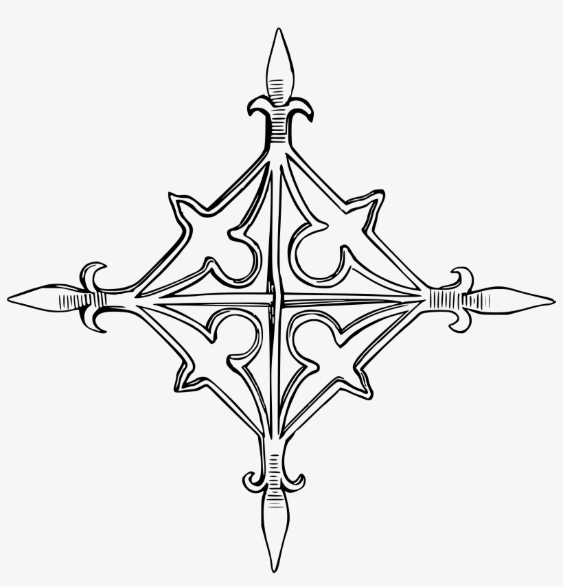 Big Image - Cross Design Png, transparent png download