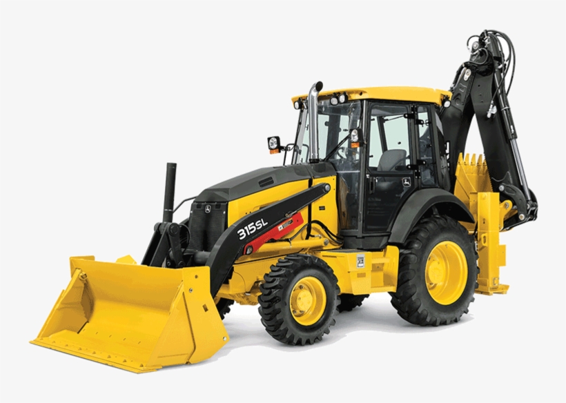 315slbackhoe - John Deere 315sl Backhoe, transparent png download