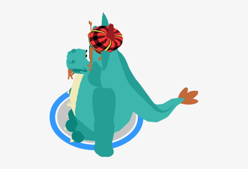 Loch Ness Costume Side View In-game - Loch Ness, transparent png download