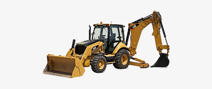 Cat - Cat Backhoe, transparent png download