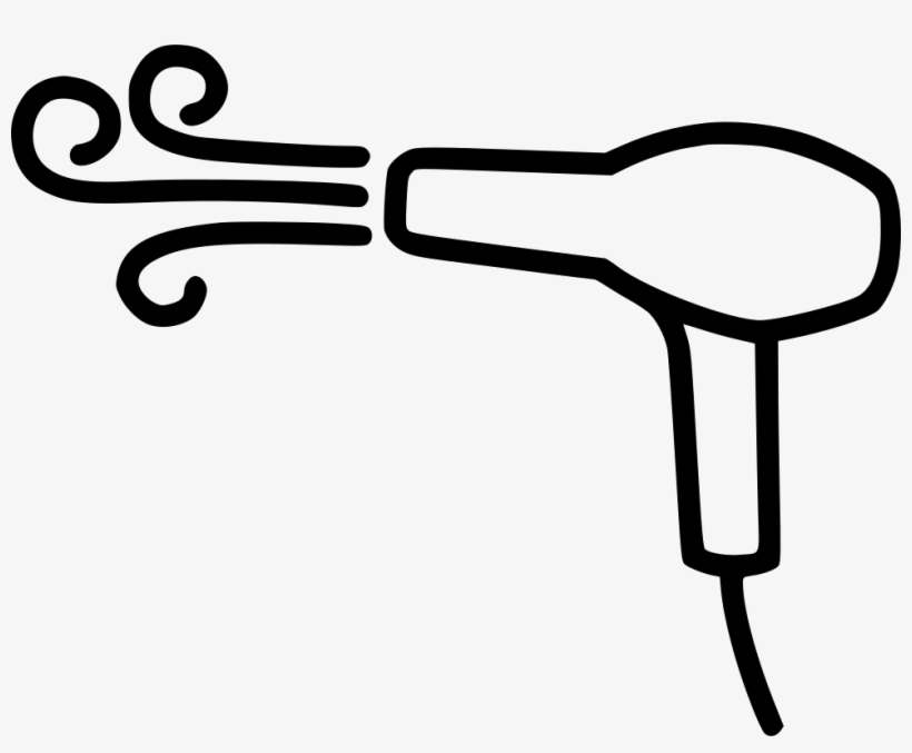 Hairdryer Comments - Blow Dryer Icon Transparent, transparent png download