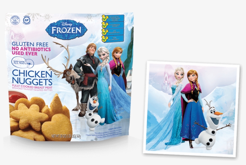 Anna & Elsa-inspired Disney® Frozen© Nuggets - Disney Nugget, transparent png download